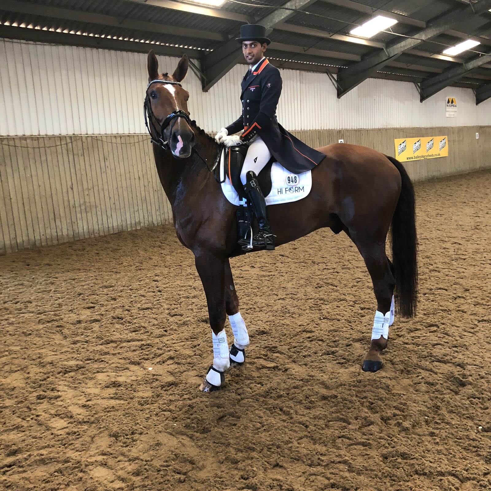 Hi Form Anand Patel Dressage